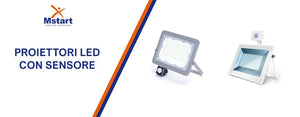 PROIETTORI LED CON SENSORE