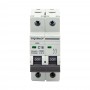Interruttore Automatico Modulare Magnetotermico 2P 16A Curva C Aigostar