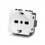 Presa Schuko 10/16a Compatibile Bticino Living Light