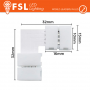 Connettore Rapido a L per Strip LED monocolore 10mm FSL