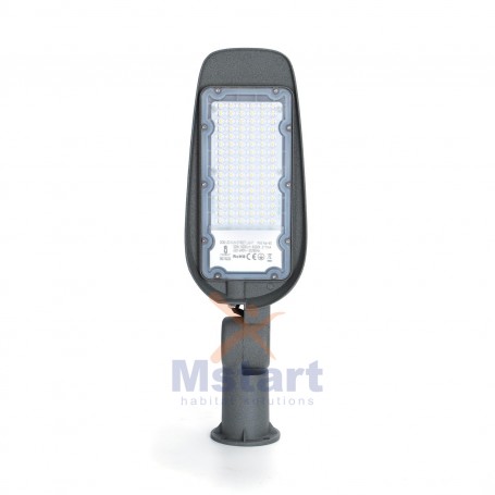 Armatura Stradale Lampione Led 50W Aigostar IP65 Bianco Freddo 6500K