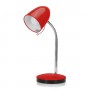Lampada Da Tavolo Aigostar Flex per lampadine E27 Rossa