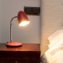 Lampada Da Tavolo Aigostar Flex per lampadine E27 Rossa