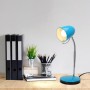 Lampada Da Tavolo Aigostar Flex per lampadine E27 Blu