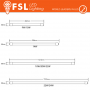 Tubo LED T8 in Vetro 150cm 24W 2150LM 3000K G13 - Pack 20 Pezzi