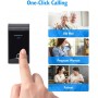 Campanello Senza Fili Wireless Impermeabile IP44 da Esterno Aigostar Bianco Nero