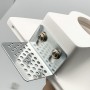 Portafaretto Quadrato Da Incasso In Gesso Per Lampadine GU10 e MR16