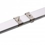 Kit 50 Barre Profilo Piatto in Alluminio per Striscia Led Anodizzato 2 Metri