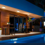 Plafoniera LED Ovale Nera 15W Luce Calda 3000K 55*100*200 IP54