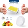 Plafoniera Led 18W Bianca Applique Rotondo Luce Neutro 4000K