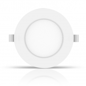 Faretto Led Faro Slim da Incasso 4W 3000K E6 Retroilluminato Foro 77-82mm