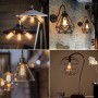 Lampadina LED Filamento ST64 8W E27 2200K Luce Calda