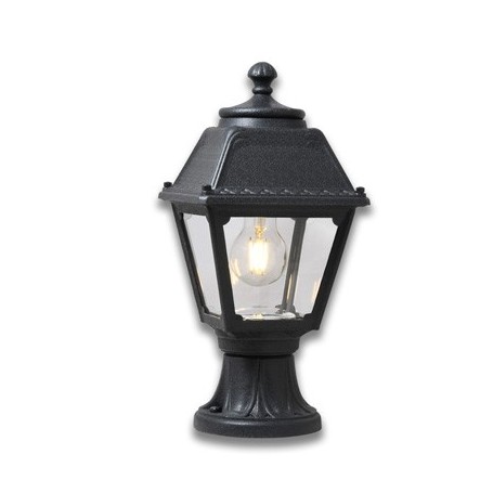 Lanterna in Resina MIKROLOT MARY Nera IP55 E27 Fumagalli
