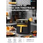 Friggitrice ad Aria 8 Litri Aigostar 1700W Display LED Touch Screen