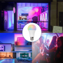 Lampadina LED A5 A60 E27 8W RGB+W Dimmerabile Con Telecomando