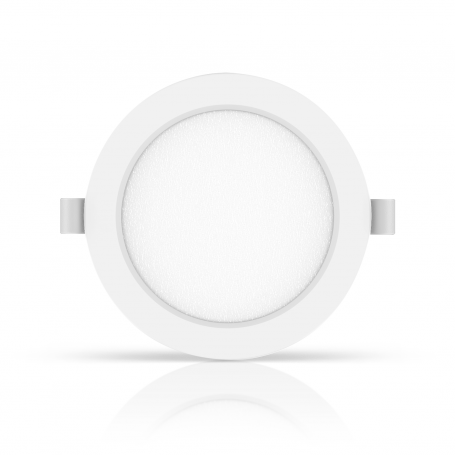 Faretto Led Faro Slim da Incasso 12W 3000K E6 Retroilluminato Foro 145-155mm
