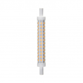 Lampadina Led R7S Lineare 118mm 9W SMD Bianco caldo 3000K