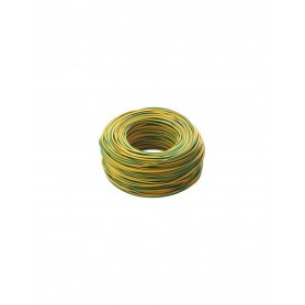 Cavo Cordina Unipolare CPR FS17 6 mmq Giallo Verde 100MT