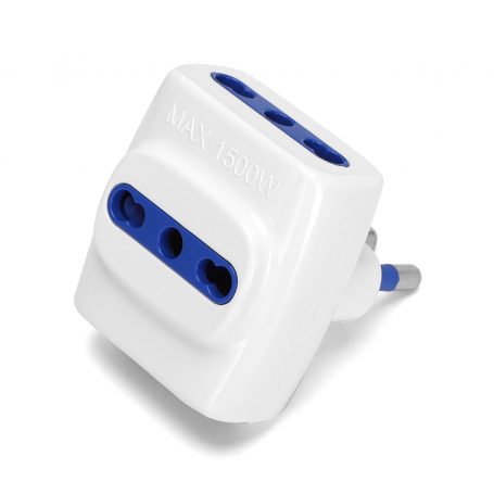 Adattatore Spina Triplo 16A Bipasso Aigostar