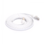 Cavo di Rete Ethernet Piatto cat.7 Bianco 3 Metri Aigostar