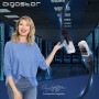 Cavo di Rete Ethernet Piatto cat.7 Nero 3 Metri Aigostar