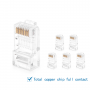 Connettore di Rete LAN Plug RJ45 Confezione 6pz Aigostar