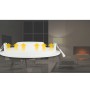 Faretto Led Rotondo 24W con Sensore Di Movimento 6000k Luce Fredda
