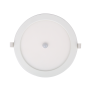 Faretto Led Rotondo 24W con Sensore Di Movimento 6000k Luce Fredda