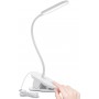 Aigostar Lampada da Tavolo LED clip 2,5W 4000K 160lm Dimmerabile Bianca