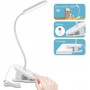 Aigostar Lampada da Tavolo LED clip 2,5W 4000K 160lm Dimmerabile Bianca