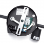 Aigostar Applique con 4 Faretti da Soffitto Orientabili per Lampadina GU10
