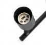 Aigostar Applique con 4 Faretti da Soffitto Orientabili per Lampadina GU10