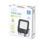Faro Proiettore Led 10W Nero da Esterno IP65 Bianco Naturale 4000K
