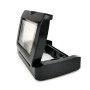 Placca Idrobox IP55 3 Posti Nera Compatibile Bticino Matix