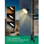 Lampada Applique Led Solare CCT 50W Cavo 3mt 6500K IP65 Con Telecomando