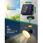 Lampada Applique Led Solare CCT 50W Cavo 3mt 6500K IP65 Con Telecomando
