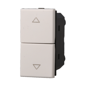 Pulsante Doppio 1P + 1P 16A Compatibile Bticino Axolute