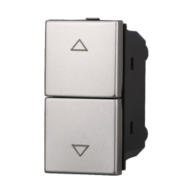 Pulsante Doppio 1P + 1P 16A Compatibile Bticino Axolute
