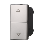 Pulsante Doppio 1P + 1P 16A Compatibile Bticino Axolute