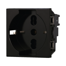Presa Schuko 2P+T 16A Compatibile Bticino Axolute