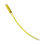 Lampada Spia Led 230V Gialla Cavo 100mm per Frutti Axolute