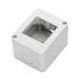 Custodia Esterna Box 2 Moduli IP40 Compatibile Vimar Plana