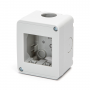 Custodia Esterna Box 2 Moduli IP40 Compatibile Vimar Plana