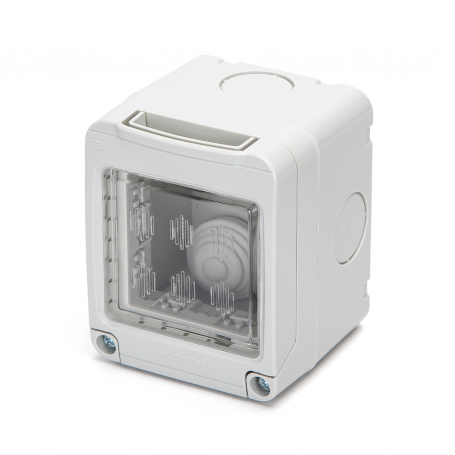 Custodia Contenitore da Parete Idrobox 2 Moduli IP55 Compatibile Vimar Plana