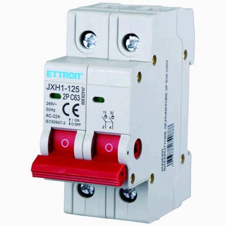 Ettroit Interruttore Sezionatore 2P 63A 220V JX426300