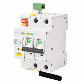 Ettroit Interruttore Magnetotermico 2P Tuya SmartWiFi 32A ESR3232