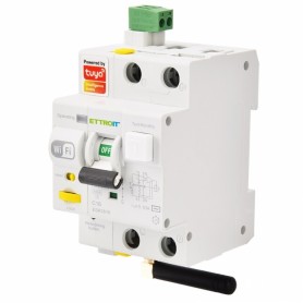 Ettroit Magnetotermico Differenziale Wi-Fi Tuya Smart RCBO 1P+N 32A ESR3532