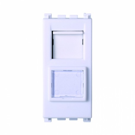 Connettore  RJ45 CAT6 Compatibile Vimar Arkè Bianco Ettroit