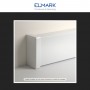 Tappo Di Chiusura Per Canaline Passacavi 80X40 In Plastica Bianco ART. 56280406 ELMARK