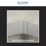 Angolo Interno Per 2 Canaline Passacavi 80X40 In Plastica Bianco ART. 56280402 ELMARK